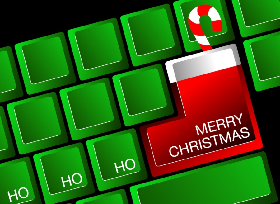 Christmas keyboard